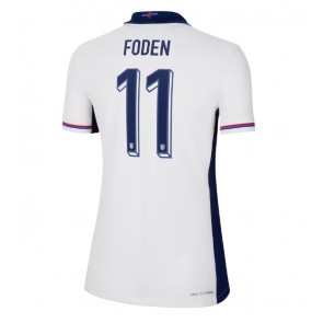 England Phil Foden #11 Hemmatröja Kvinnor EM 2024 Kortärmad